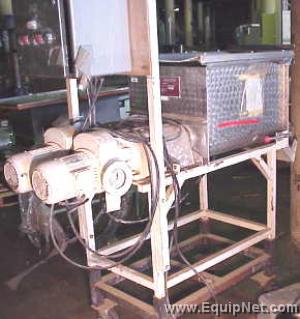 3 1/2 cu ft SS Twin Screw Blender / Mixer