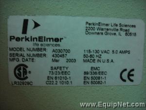 Perkin Elmer Model 307 Sample Oxidizer 