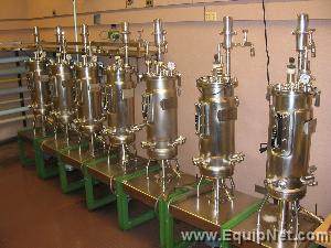 Lot of 5 B. Braun Biostat ED Fermentation Units with ES15 Vessels
