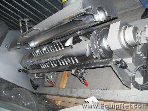Lodige CB 30 PI Horizontal 316 Stainless Steel Screw Mixer, with Pre-breaker, 1998, as new.