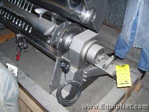 Lodige CB 30 PI Horizontal 316 Stainless Steel Screw Mixer, with Pre-breaker, 1998, as new.