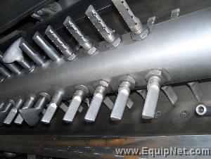 Lodige CB 30 PI Horizontal 316 Stainless Steel Screw Mixer, with Pre-breaker, 1998, as new.