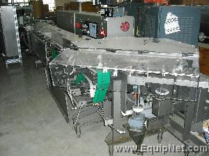 Doboy Model J Wrapper with 3 belt servo in line product feeder