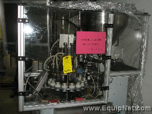 Kalix 16 pocket, plastic laminate Tube Filler, fitted with hot jaw heat sealing