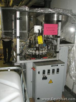 Kalix 16 pocket, plastic laminate Tube Filler, fitted with hot jaw heat sealing
