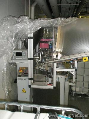 Kalix 16 pocket, plastic laminate Tube Filler, fitted with hot jaw heat sealing