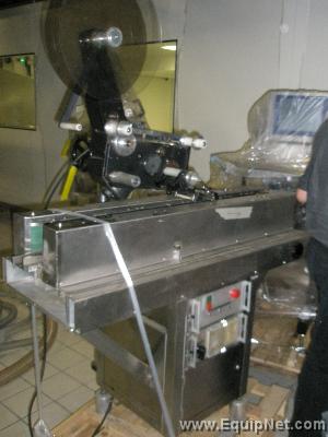 Self adhesive labeller, Stainless steel, capable of labelling upto 150 box's / min.