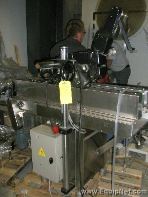 Self adhesive labeller, Stainless steel, capable of labelling upto 150 box's / min.