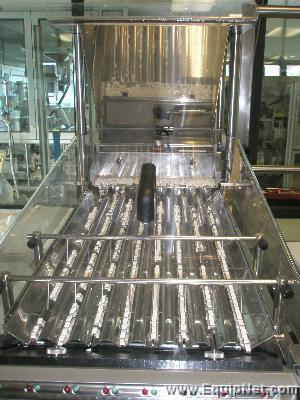 King Electronic TC8 Tablet Counting M/c, S/s 8 Lane Feeder feeding Dual Infeed system