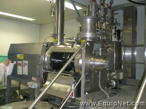 Lodige 300 Litre Horizontal 316 S/s Plough Mixer, 2001, complete with dosing systems.