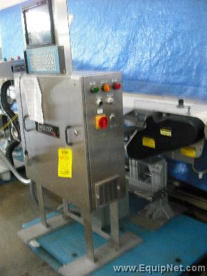 LASETEC LASER CODE PRINTER WITH BAR CODE READER AND CONVEYOR