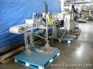 LASETEC LASER CODE PRINTER WITH BAR CODE READER AND CONVEYOR