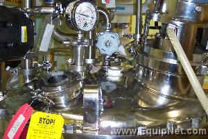 DCI 316 Stainless Steel 100 Gallon Jacketed Tank with Mixer