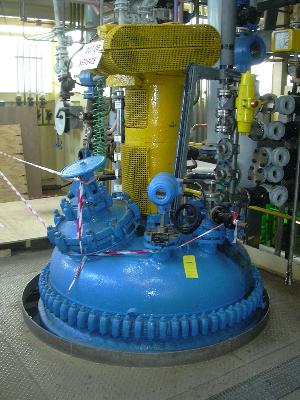 500 Gallon Balfour Carbon Steel Glass Lined Reactor