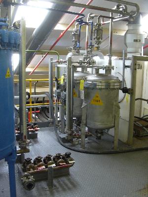 Ardeth Engineering  0.26m3 Stainless Steel Vertical Eluent Vessels