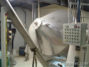 Komline-Sanderson 70 cu. ft. Double Cone Dryer, 304 SS