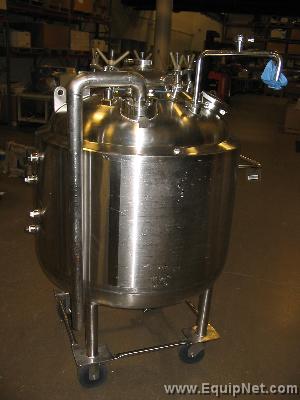 Letsch 400 Liter Stainless Steel Jacketed Tank