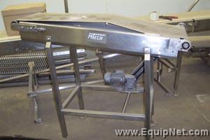 4-1/2' Long Stainless Belt Conveyor