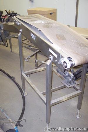 4-1/2' Long Stainless Belt Conveyor
