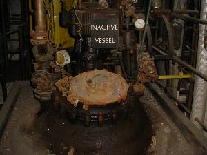 Reactor, Glass Lined,  500 Gal. w/ Drive