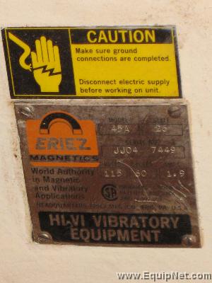 Goring Kerr Tektamet Incline Metal Detector with Vibratory Sifter