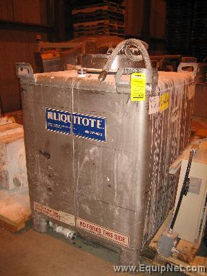 Liquitote 304SS 350 Gallon Tote