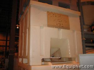 Lot of 3 Square Stackable Plastic Totes