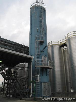4100 Cu Ft Carbon Steel Storage Silo & Slurry System