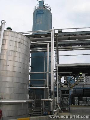4100 Cu Ft Carbon Steel Storage Silo & Slurry System