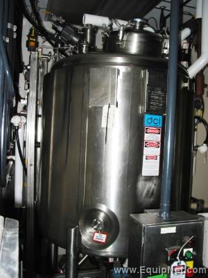 DCI 1500 Liter Stainless Steel Jacketed Tank