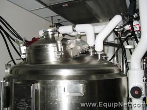 DCI 1500 Liter Stainless Steel Jacketed Tank
