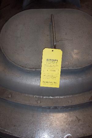 540 Gallon Evans and Son 316 Stainless Reactor
