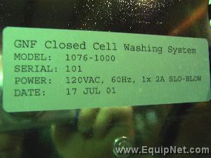 GNF Closed Cell Washing System / Chip Washer