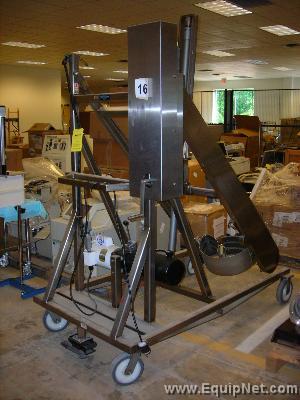 Sterling Fleischman Stainless Steel Hydraulic Drum Lift
