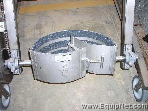 Sterling Fleischman Stainless Steel Hydraulic Drum Lift