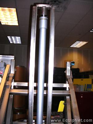 Sterling Fleischman Stainless Steel Hydraulic Drum Lift