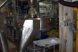 Glatt Spheronizer (Pelletizer), Model P140SF