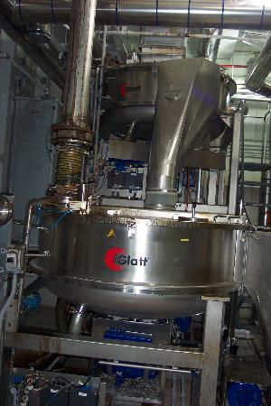Glatt Spheronizer (Pelletizer), Model P140SF