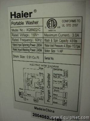 Haier Compact Portable Washer