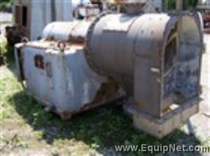 Baker Perkins 18 Pusher Centrifuge, Ti. Gr2. (Titanium) Wetted Parts