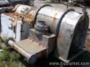 Baker Perkins 18 Pusher Centrifuge, Ti. Gr2. (Titanium) Wetted Parts