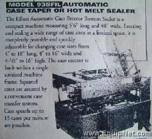 ELLIOT 93 SFIL AUTOMATIC CASE ERECTOR