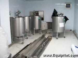 Stainless Steel 90 Gallon Tank / Solution Vessel / KTL-12