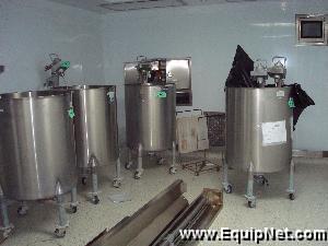 Stainless Steel 90 Gallon Tank / Solution Vessel / KTL-12