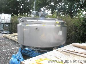 Sinclair  Stainless Steel Jacketted Tank  on Weigh Cells with a Stirrer.