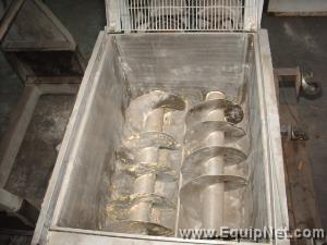 3 1/2 cu ft SS Twin Screw Blender / Mixer