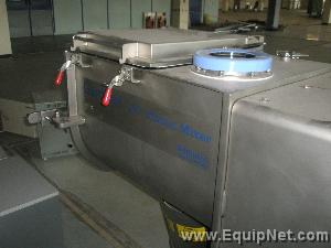 Gardner S/s 150L HC Mixer, as new, mounted on a S/s mobile 1 Tonne Saxon Sissor Lift