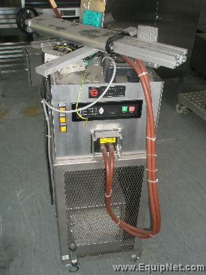 Enercon Plastic Lid High Frequency Induction Sealing M/c, Mobile, S/s, c/w clampable sealing head