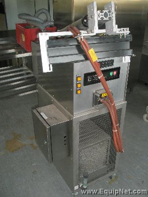 Enercon Plastic Lid High Frequency Induction Sealing M/c, Mobile, S/s, c/w clampable sealing head