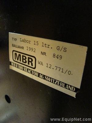 15 Liter MBR Lab Bio Reactor with Mixer